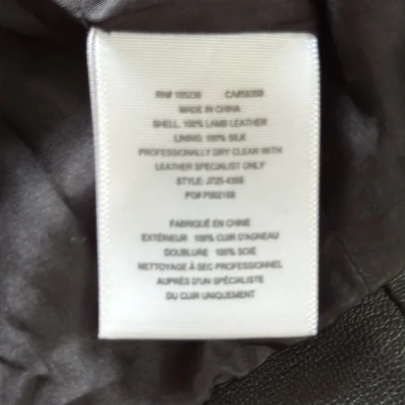 Joie leather jacket SZ s - Picture 7 of 7